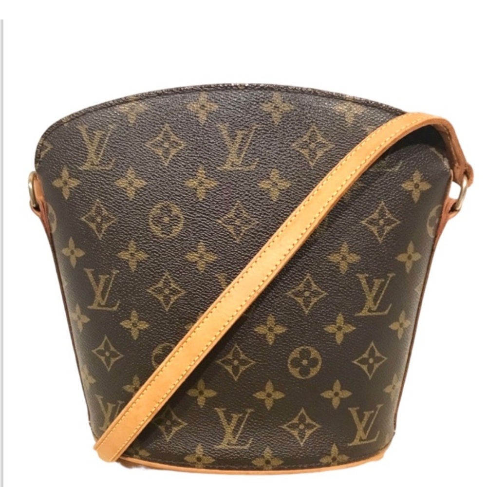 Louis Vuitton Brown Monogram Crossbody Bag